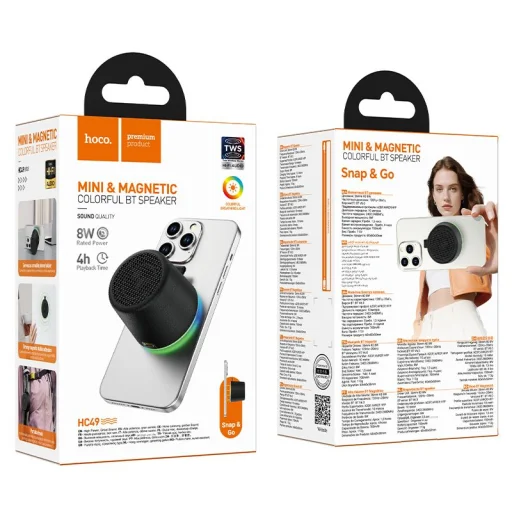 Hoco HC49 bezdrôtový reproduktor 8W 4h čierny - 6