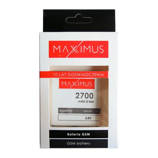 Samsung Galaxy S4 - Maxximus 2700mAh LION batéria - 4