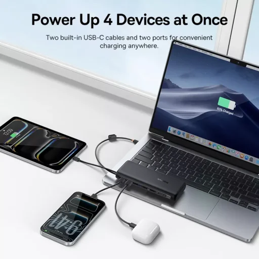 Powerbanka Baseus EnerFill FC41, 20000mAh, 100W, QC + PD, Čierna E0028N03 - 7