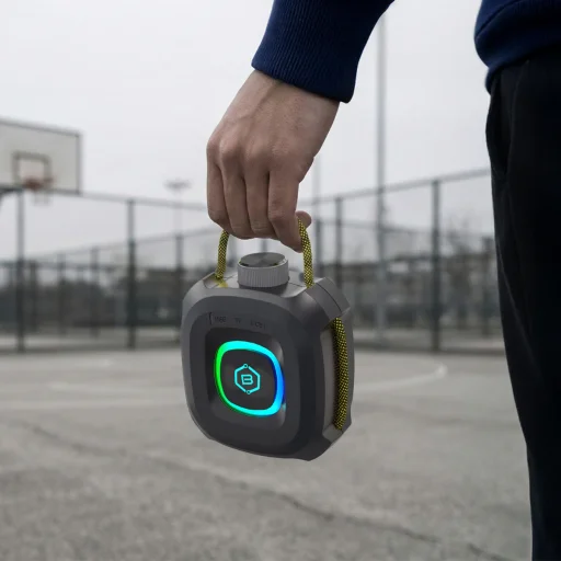 Blavec Prenosný Bluetooth Reproduktor TWS WS-04 Go Box - 5W (WS04-B) čierny - 7