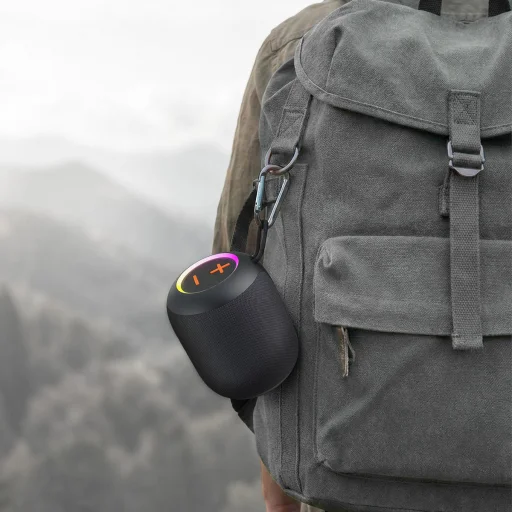 Blavec Prenosný Bluetooth reproduktor TWS WS-05 Go Boom - 8W (WS05-B) čierny - 5