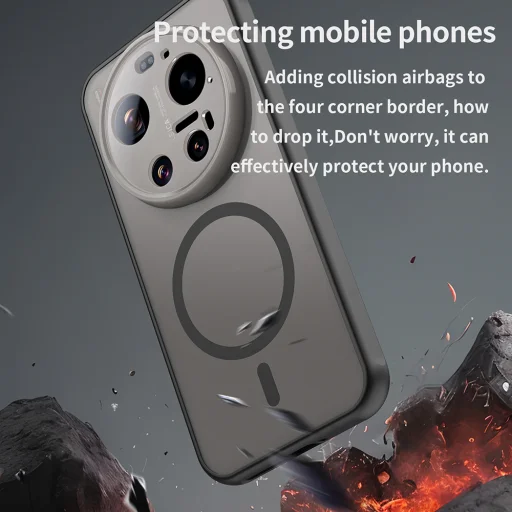 Xiaomi 17 Ultra čierne puzdro Techsuit HaloFrost II MagSafe - 9