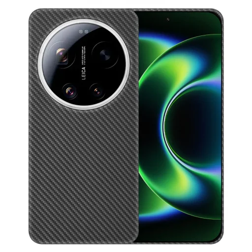 Xiaomi 17 Ultra čierne puzdro Techsuit Aramid Fiber MagSafe - 2