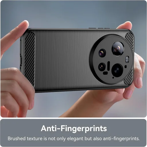 Xiaomi 17 Ultra modré Techsuit Carbon silikónové puzdro - 5