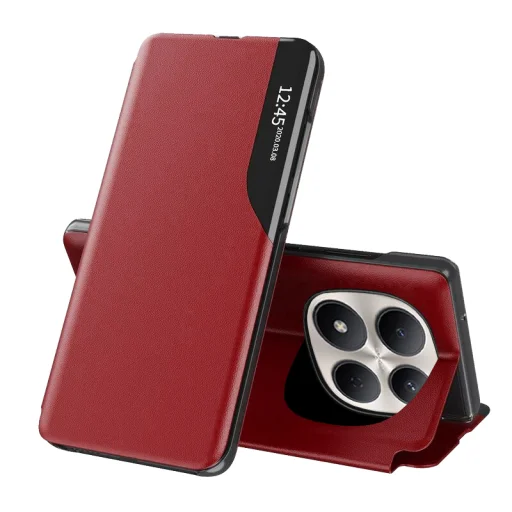 Xiaomi Redmi Note 15 Pro 5G červené puzdro Techsuit série eFold - 1