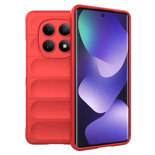 Xiaomi Redmi Note 15 5G / Poco M8 5G Červené puzdro Techsuit Magic Shield - 1