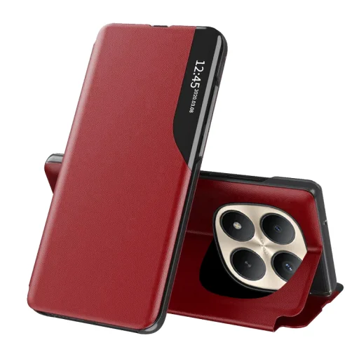 Xiaomi Redmi Note 15 Pro+ 5G / Poco M8 Pro 5G Červené flipové puzdro Techsuit eFold Series - 1