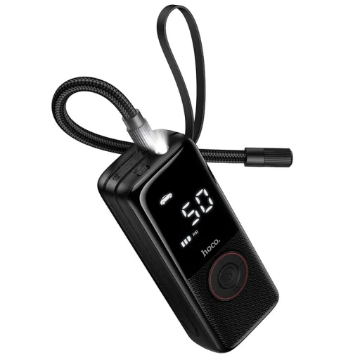 Hoco bezdrôtový kompresor 4000mAh ZP18 čierny - 2