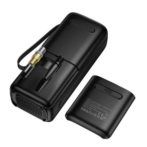 Hoco bezdrôtový kompresor 4000mAh ZP18 čierny - 5