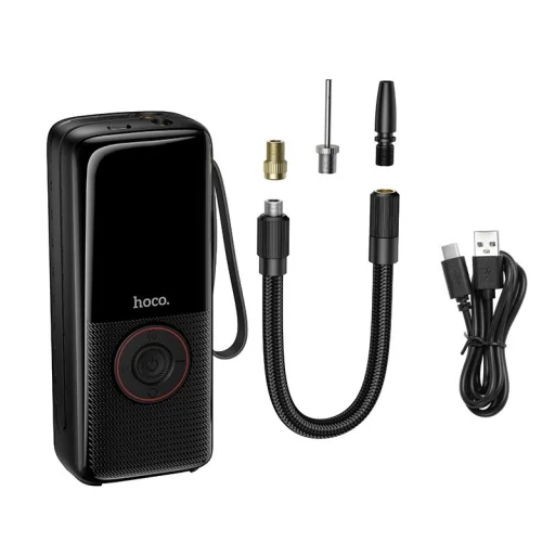 Hoco bezdrôtový kompresor 4000mAh ZP18 čierny - 6