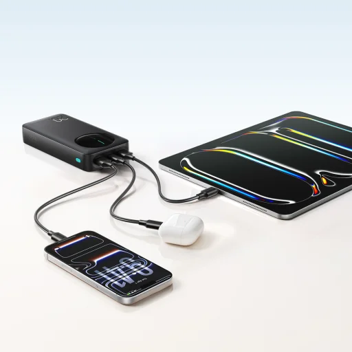 Joyroom JR-PBF14 Pro Powerbanka 22.5W 20000mAh s digitálnym displejom 2x USB-A 1x USB-C - čierna - 14