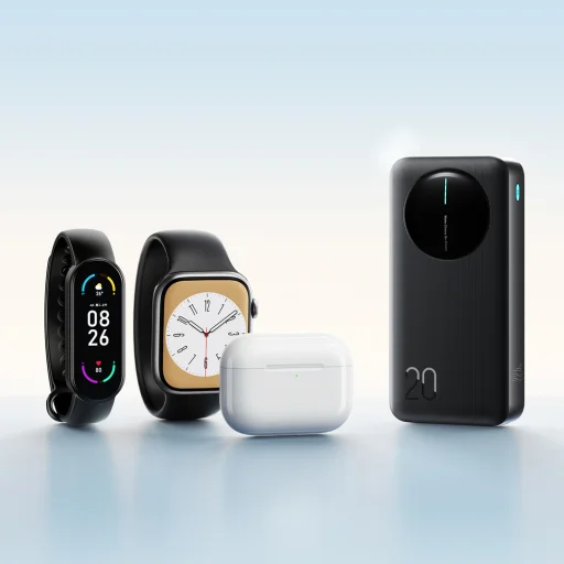 Joyroom JR-PBF14 Pro Powerbanka 22.5W 20000mAh s digitálnym displejom 2x USB-A 1x USB-C - čierna - 9