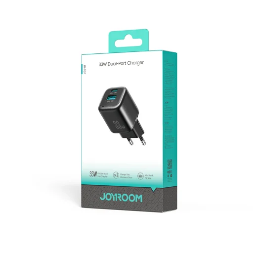 Joyroom JR-TG7 33W USB-A + USB-C sieťová nabíjačka - čierna - 7