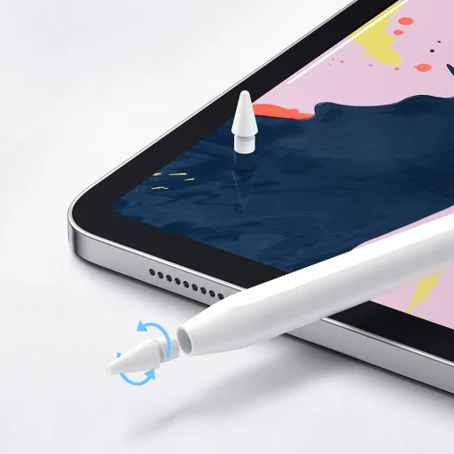 Joyroom JR-X9S Pro aktívny stylus s 2 vymeniteľnými hrotmi - biely - 9