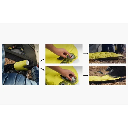 Flextail nafukovací vankúš Tiny (zelený) - 7