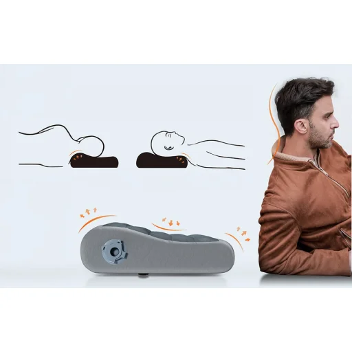 Flextail Zero Pillow nafukovací vankúš (hnedý) - 3