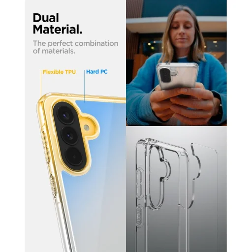 Samsung Galaxy A57 5G Spigen Ultra Hybrid puzdro, krištáľovo čisté - 11