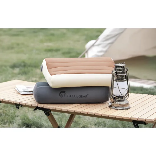 Flextail Zero Pillow nafukovací vankúš (sivý) - 8