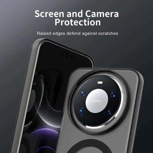 Techsuit - CandyCase MagSafe - Huawei Mate 80 Pro - Čierne puzdro - 2