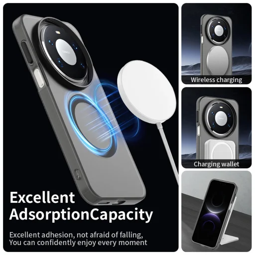 Techsuit - CandyCase MagSafe - Huawei Mate 80 Pro - Čierne puzdro - 3