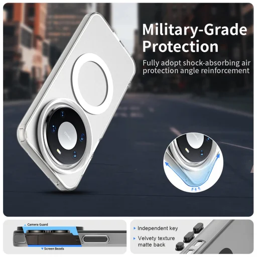 Techsuit - CandyCase MagSafe - Huawei Mate 80 Pro - Biele puzdro - 3