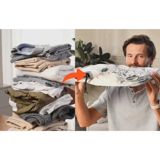 Flextail EZYPACK Kompresná kocka (biela) - 3