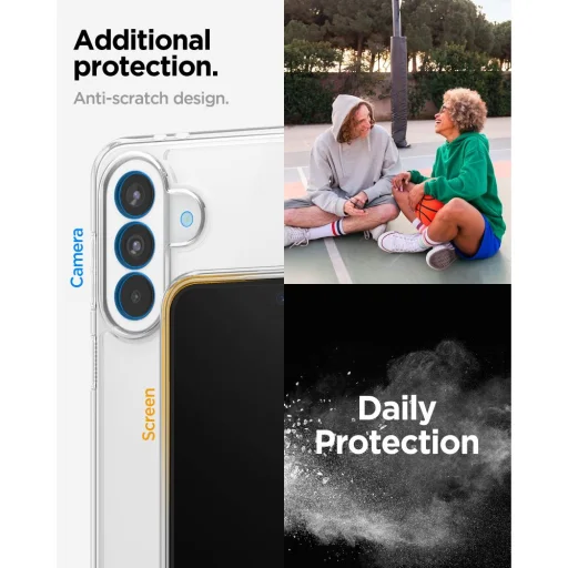 Samsung Galaxy A37 puzdro Spigen Ultra Hybrid Crystal Clear - 25