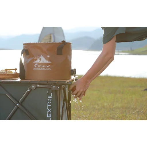 Flextail Flex Bucket 20L vedro (hnedé) - 2