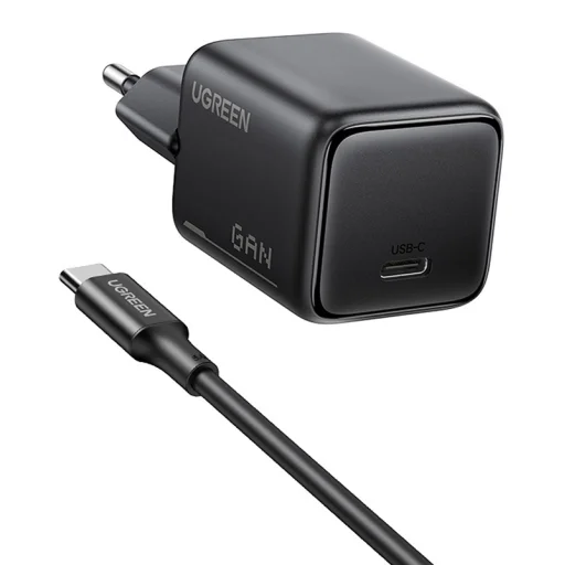 X517 25W USB-C GaN sieťový nabíjací adaptér + 1m USB-C/USB-C kábel UGREEN - 2