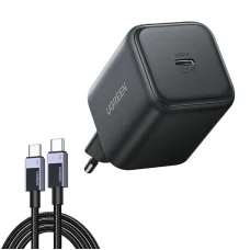UGREEN X524 45W USB-C GaN Nabíjačka Čierna + Kábel 1m