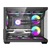 DarkFlash B275 PRO čierna počítačová skriňa (+6 ventilátorov) thumbnail