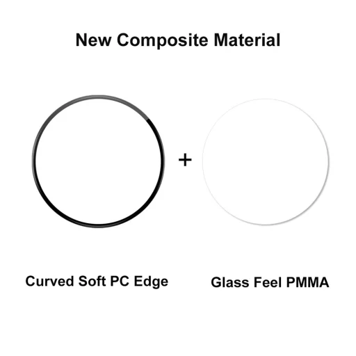 Techsuit - Nano Flex (balenie 2 ks) - Huawei Band 11 - čierne ochranné sklo - 4