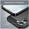 Techsuit - Carbon Silicone - Oppo A6x 4G / A6x 5G - čierne puzdro thumbnail