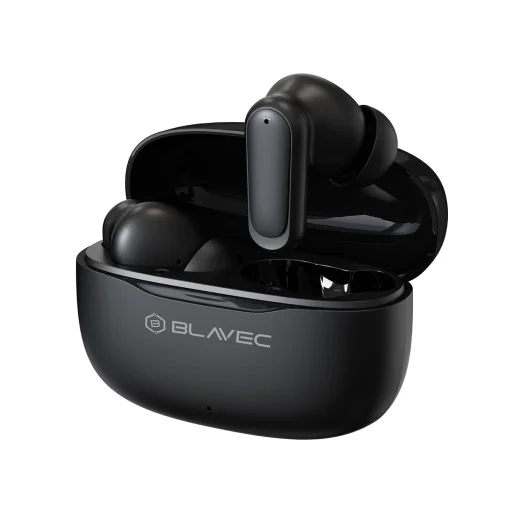 Blavec Bluetooth TWS Fülhallgató BW-08 Speak AI (BW08SA-B) fekete - 1