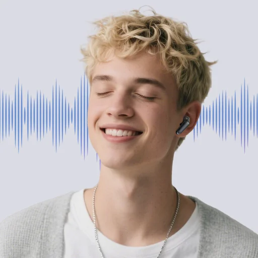 Blavec Bluetooth TWS Fülhallgató BW-08 Speak AI (BW08SA-B) fekete - 12