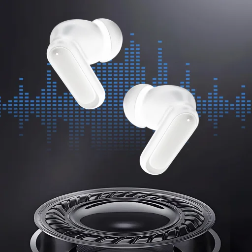 Blavec Bluetooth TWS Fülhallgató BW-08 Speak AI (BW08SA-W) fehér - 9