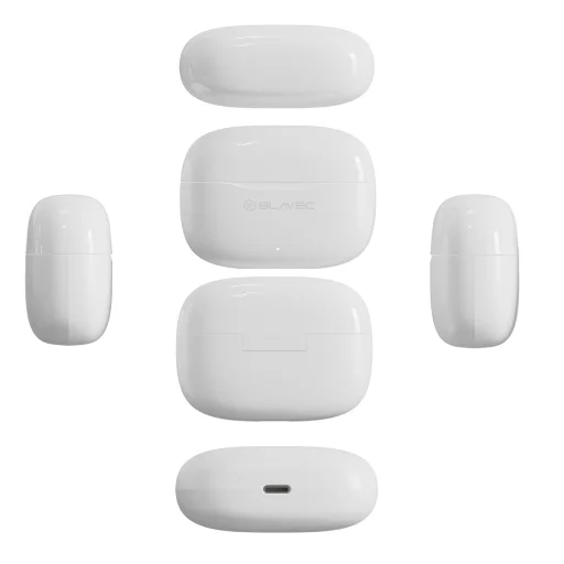 Blavec Bluetooth TWS Fülhallgató BW-08 Speak AI (BW08SA-W) fehér - 3