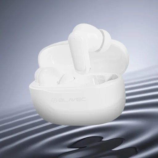 Blavec Bluetooth TWS Fülhallgató BW-08 Speak AI (BW08SA-W) fehér - 6