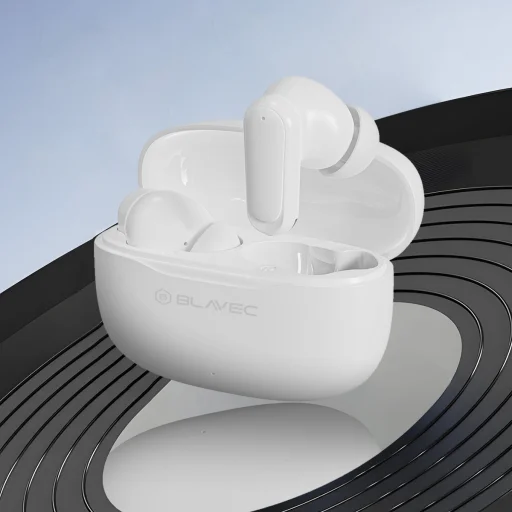 Blavec Bluetooth TWS Fülhallgató BW-08 Speak AI (BW08SA-W) fehér - 8