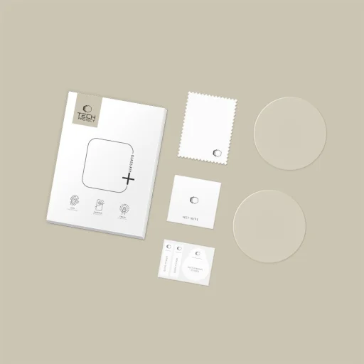 Amazfit T-Rex Ultra 2 tvrdené sklo Tech-protect Glass Fit+ 2-balenie Priehľadné sklo - 5