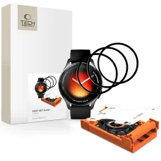 Xiaomi Watch 5 ochranné sklo Tech-protect Easy Set Flex+ 3-pack čierne