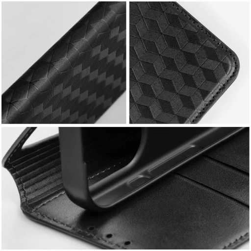 Xiaomi Redmi Note 15 5G čierne puzdro Cubic Book - 10