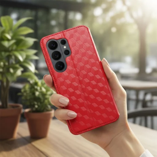 Xiaomi Redmi Note 15 Pro Plus 5G červené puzdro - 6