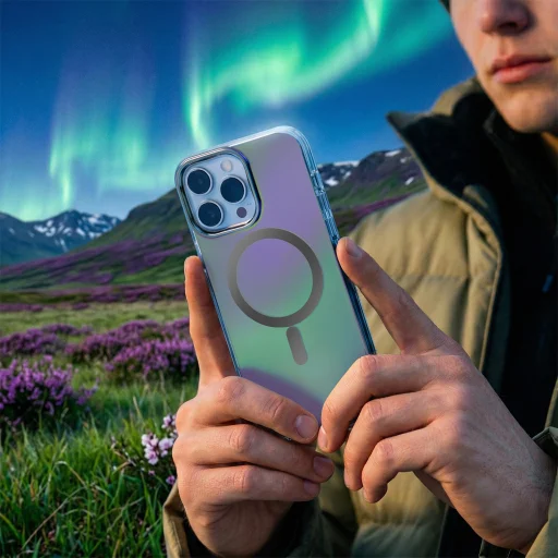 Samsung Galaxy S25 Ultra Tecto Shield Aurora puzdro sivé - 6