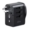 Ugreen S550 univerzálny cestovný adaptér, 2x USB-C, 1x USB-A, 65W thumbnail