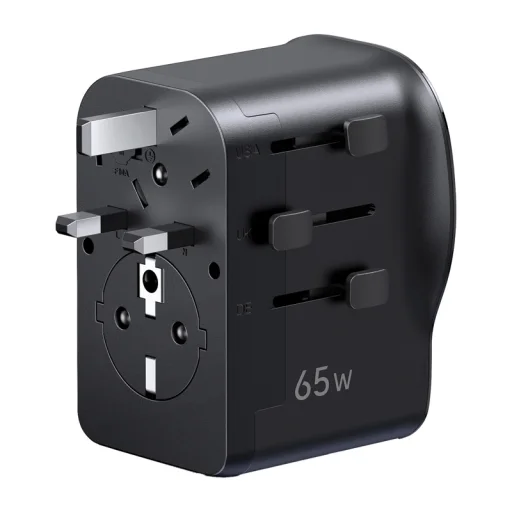 Ugreen S550 univerzálny cestovný adaptér, 2x USB-C, 1x USB-A, 65W - 3