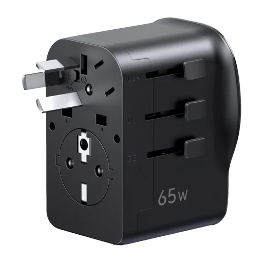 Ugreen S550 univerzálny cestovný adaptér, 2x USB-C, 1x USB-A, 65W - 4