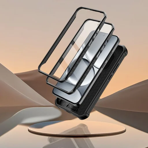 Xiaomi Redmi Note 15 Pro 5G Tech-protect Kevlar Cam+ 2-set puzdro čierne - 3