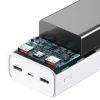 USAMS Powerbank PB68 30000mAh 65W QC3.0+PD Rýchle nabíjanie + USB-C/USB-C kábel 100W biela thumbnail