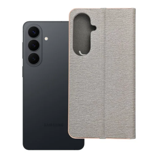 Samsung Galaxy S26 Plus LUNA Book strieborné puzdro - 9